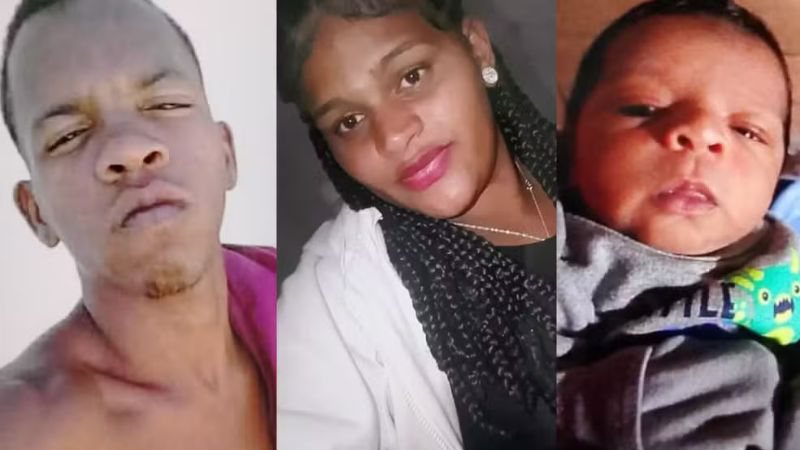 Chacina em família: casal e bebê de um mês são mortos dentro de casa