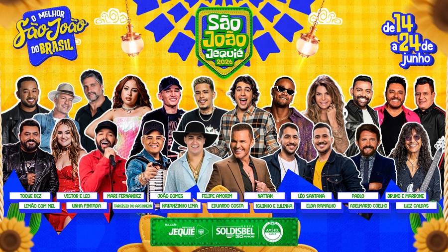 São João de Jequié 2026 é lançado com grandes atrações e promete lotar a cidade