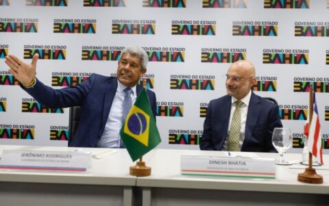 Imagem do post Jerônimo Rodrigues e embaixada da Índia alinham investimentos em saúde e tecnologia