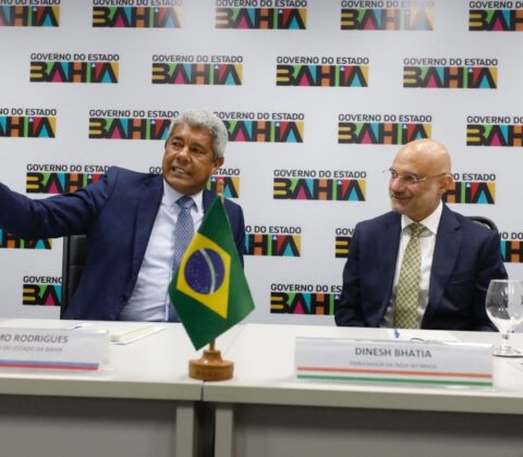 Imagem do post Jerônimo Rodrigues e embaixada da Índia alinham investimentos em saúde e tecnologia