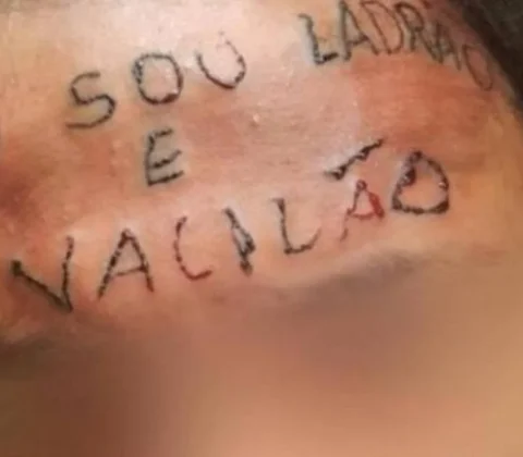 Imagem do post Jovem que teve testa tatuada à força é condenado novamente por furto