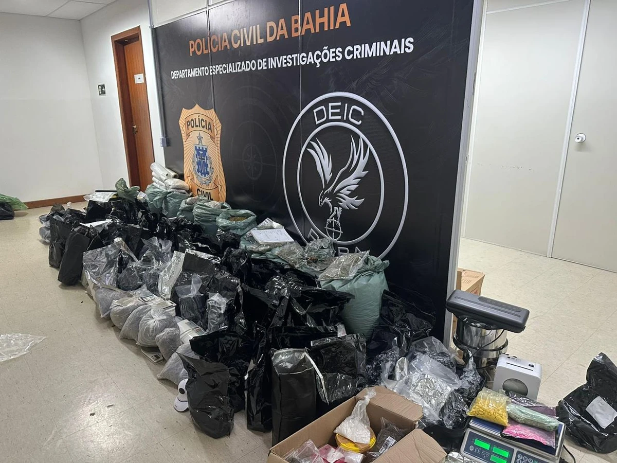 Casa usada pelo BDM para refino de drogas em Itapuã rendia milhões e escondia meia tonelada de entorpecentes