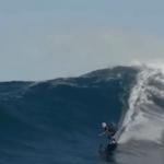 Brasileira desafia “Nazaré Brasileira” e bate recorde com onda gigante em SC