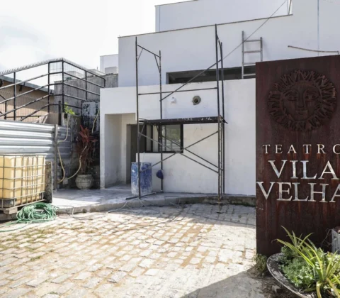 Imagem do post Teatro Vila Velha tem data para reinauguração; 82% da obra está concluída