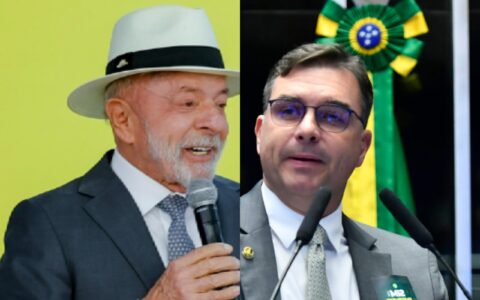 Imagem do post Nova pesquisa mostra Lula à frente de Flávio Bolsonaro na corrida de 2026