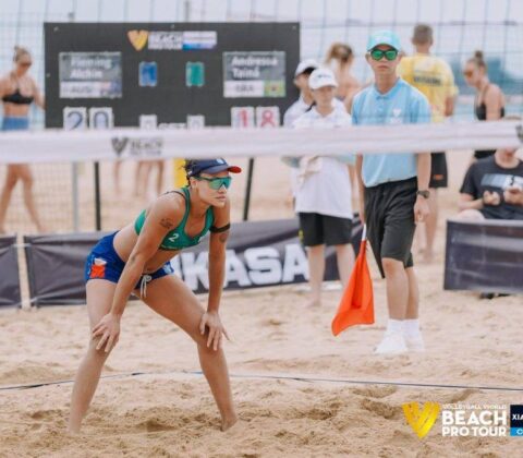 Imagem do post Bahia faz história no Circuito Mundial de Vôlei de Praia e chega às oitavas do Challenge