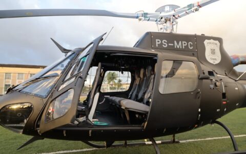 Imagem do post Polícia Civil da Bahia recebe primeira aeronave própria e amplia atuação em todo o estado