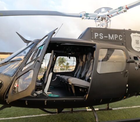 Imagem do post Polícia Civil da Bahia recebe primeira aeronave própria e amplia atuação em todo o estado