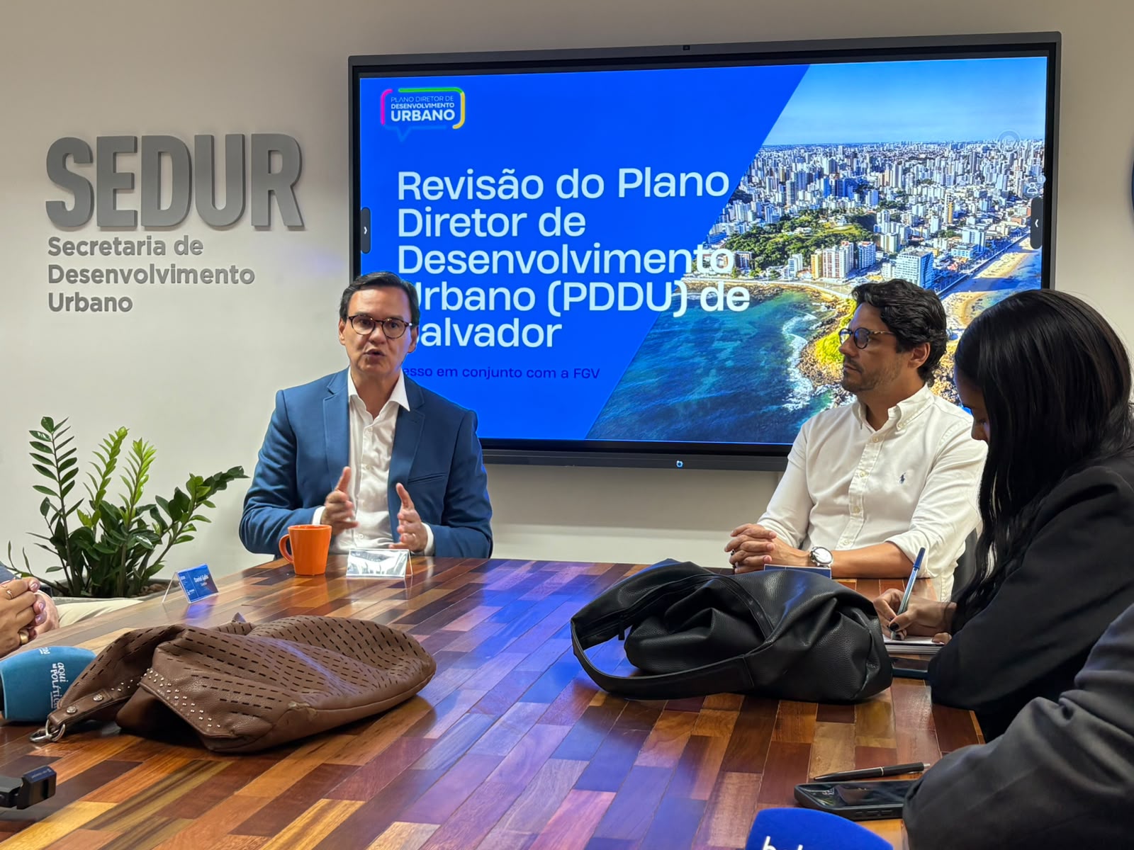 Sedur e Secis articulam ações conjuntas contra mudanças climáticas em Salvador