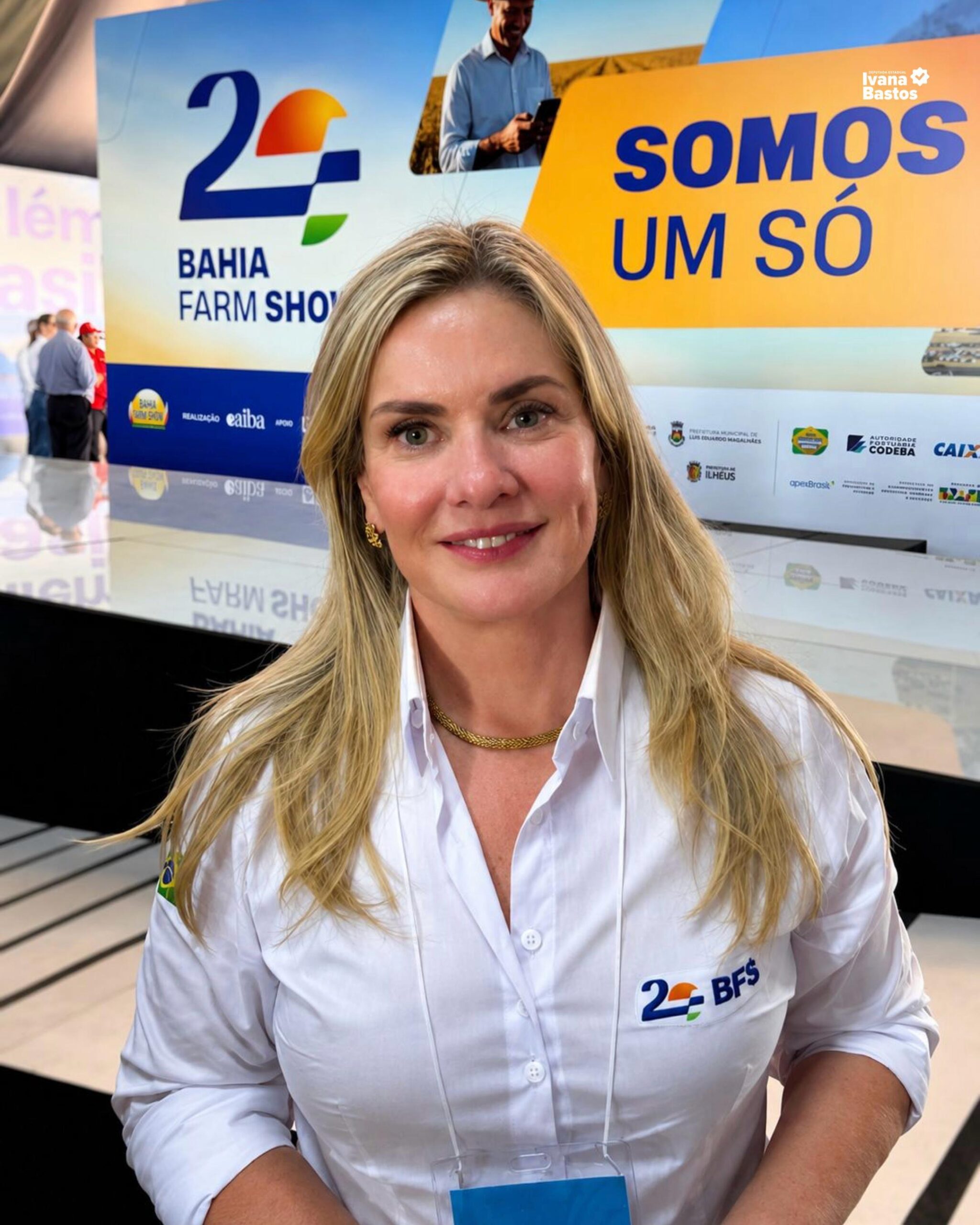 Ivana Bastos destaca papel da ALBA no agronegócio na abertura da Bahia Farm Show 2026
