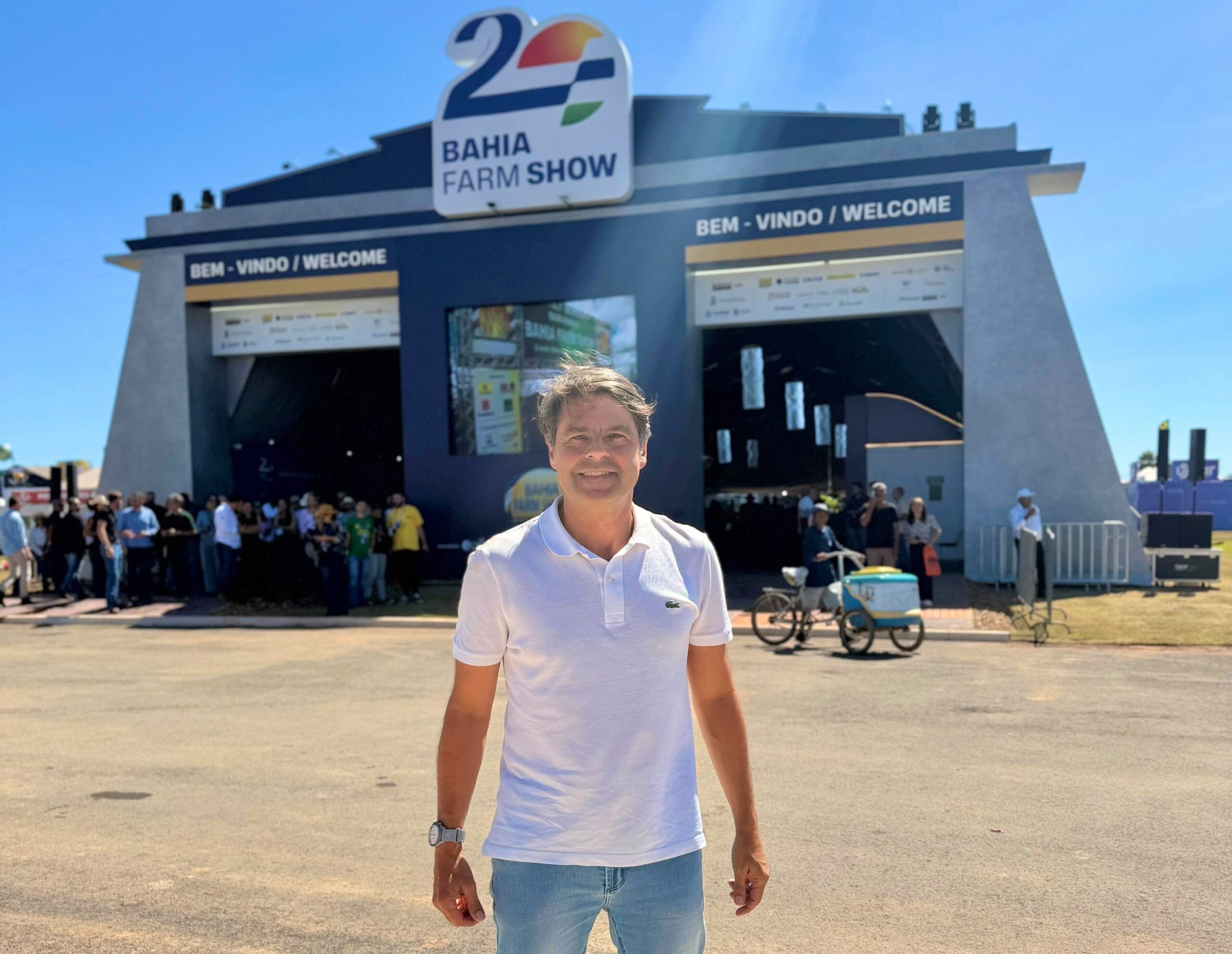 “Capital do agro brasileiro”: deputado Paulo Câmara elogia evolução da Bahia Farm Show e gestão de LEM