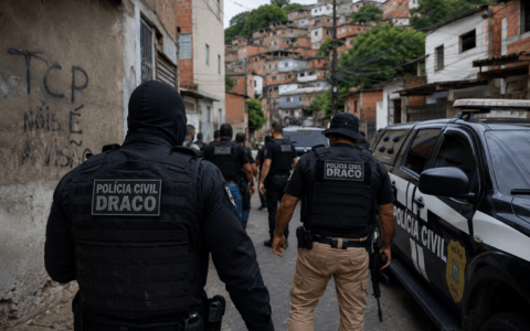 Imagem do post Operação mira integrantes do TCP suspeitos de extorquir comerciantes e expulsar moradores
