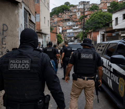 Imagem do post Operação mira integrantes do TCP suspeitos de extorquir comerciantes e expulsar moradores