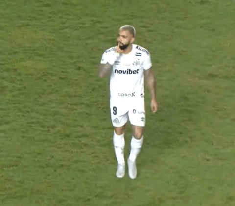 Imagem do post Gabigol vai parar no STJD após gesto contra torcida do Vitória