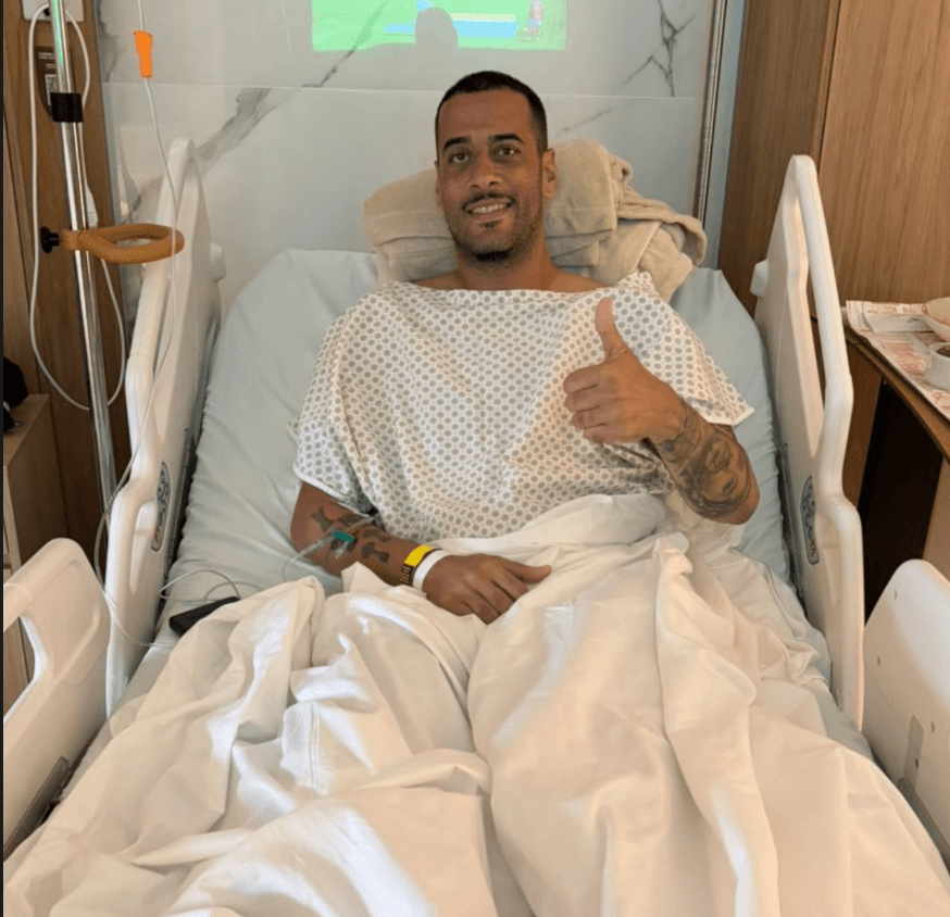 Imagem do post Operado com sucesso, Léo Vieira inicia recuperação após lesão no Bahia
