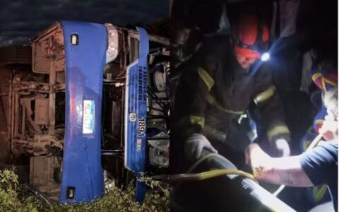 Imagem do post Acidente com ônibus de equipe de basquete deixa sete mortos no interior do Ceará