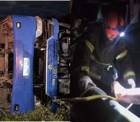 Imagem do post Acidente com ônibus de equipe de basquete deixa sete mortos no interior do Ceará