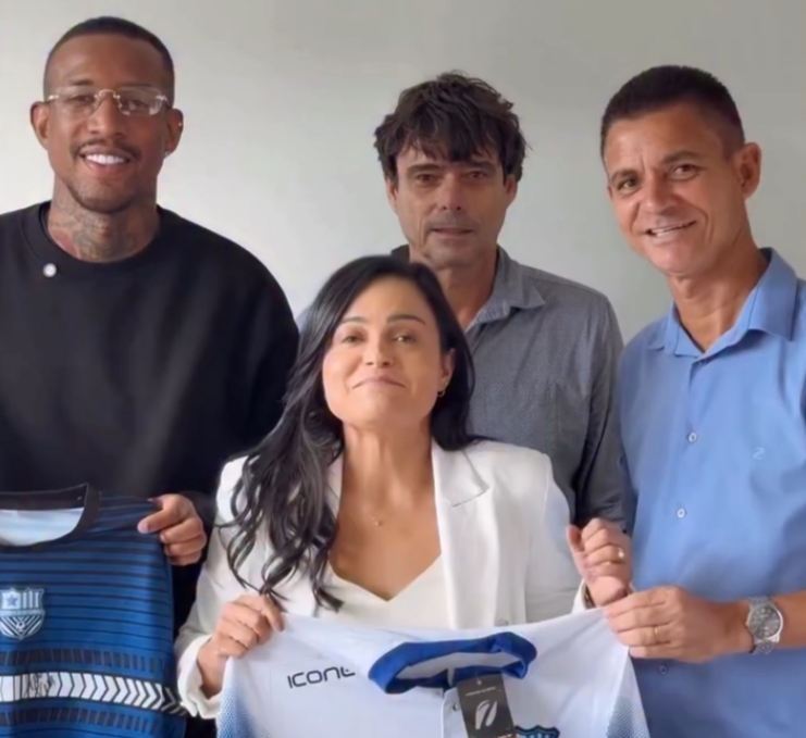 Débora Régis anuncia parceria com Anderson Talisca para impulsionar o esporte em Lauro de Freitas