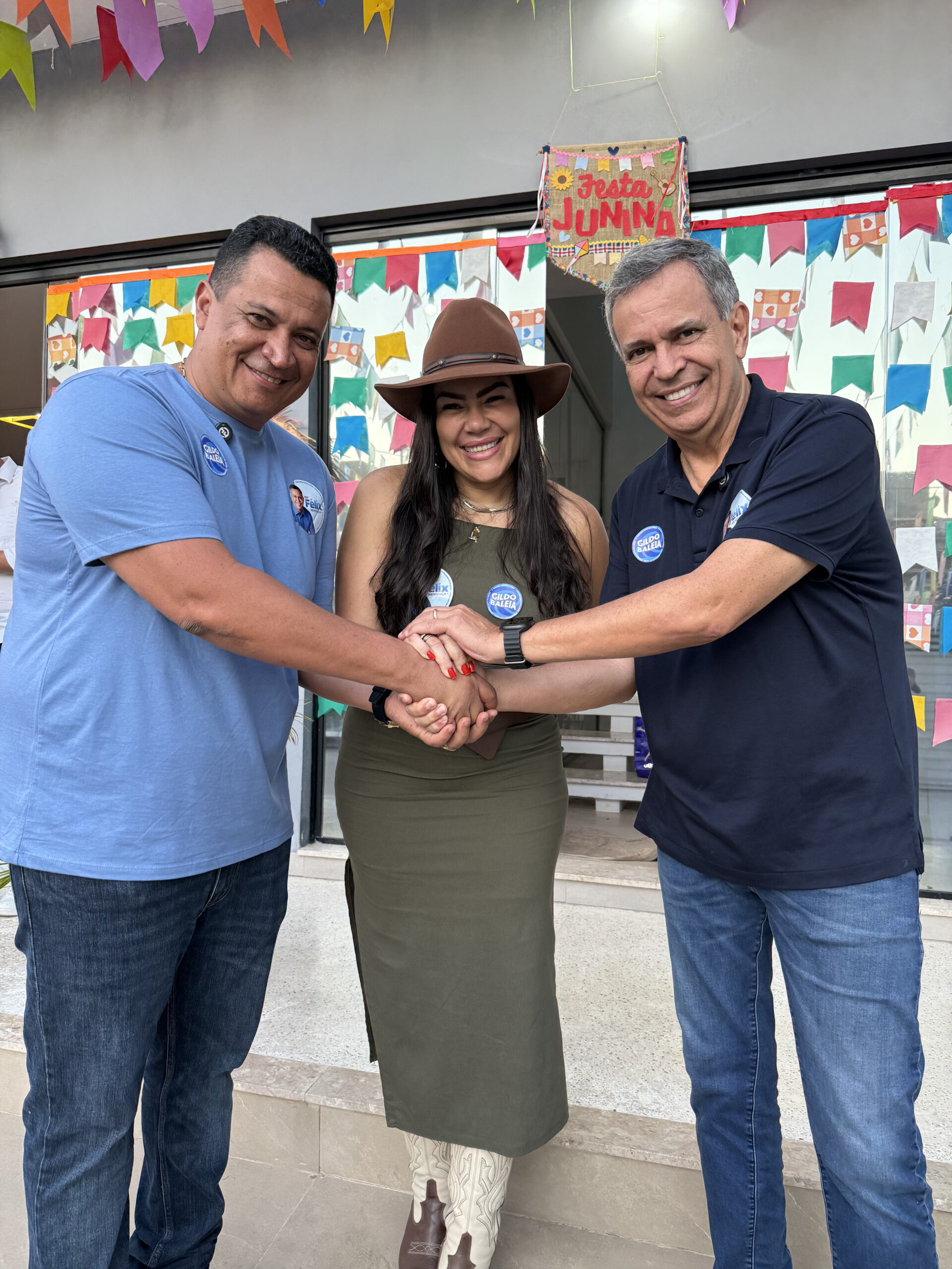 Félix Mendonça participa de evento e reforça pré-candidatura de Gildo Baleia em Cruz das Almas