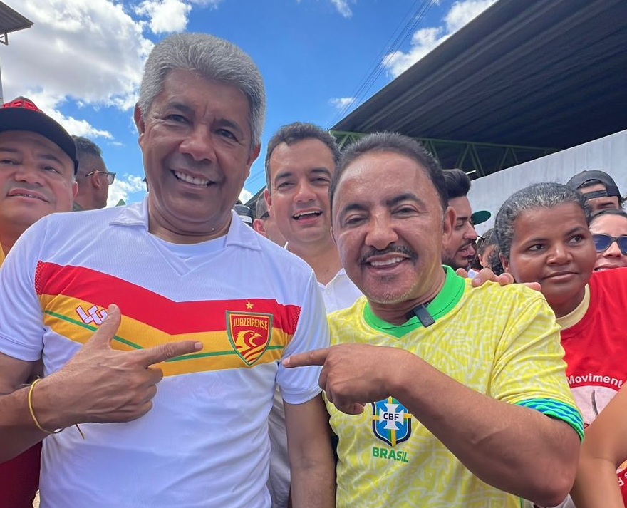 Imagem do post Após visita de Jerônimo, Roberto Carlos brinca e celebra classificação da Juazeirense na Série D