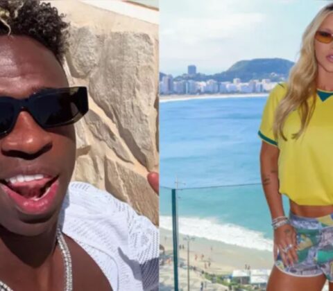 Imagem do post Virginia é alvo de xingamentos no Maracanã; Vini Jr. sai em defesa dela