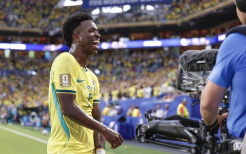 Imagem do post Vini Jr supera Ronaldo e Tostão em média de participações em gols nas Copas do Mundo