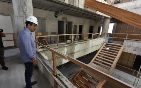 Imagem do post Com obras avançadas, Bruno Reis vistoria Escola de Música e Artes e da Sala de Espetáculos no Comércio