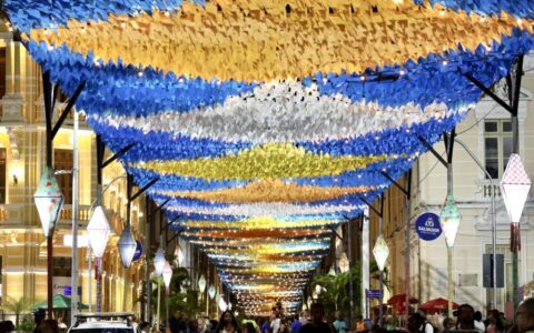 Imagem do post Arraiá da Prefs terá equipe exclusiva para cuidar da iluminação durante os festejos