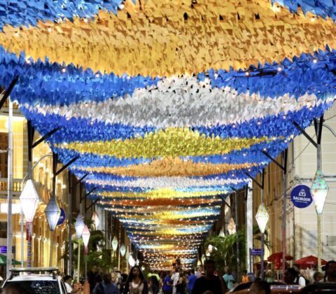 Imagem do post Arraiá da Prefs terá equipe exclusiva para cuidar da iluminação durante os festejos