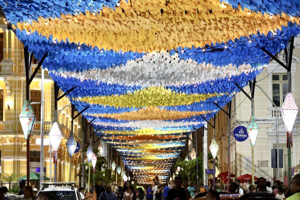 Arraiá da Prefs terá equipe exclusiva para cuidar da iluminação durante os festejos