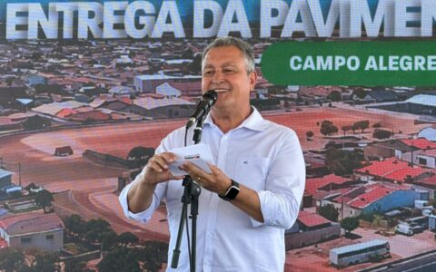 Imagem do post “Precisou Lula voltar para concluir obra iniciada por Dilma”, diz Rui Costa durante entrega em Juazeiro