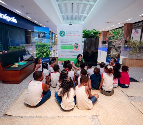 Imagem do post Estudantes de Lauro de Freitas aprendem a transformar lixo em consciência ambiental durante oficina especial