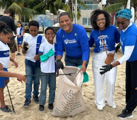 Imagem do post Ação ambiental retira 29 kg de lixo e chama atenção para poluição dos oceanos