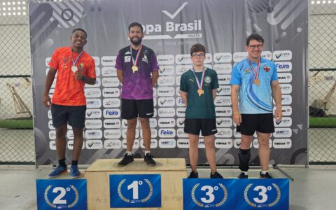 Imagem do post Bahia domina Copa Brasil de Tênis de Mesa e conquista 61 medalhas em Feira de Santana