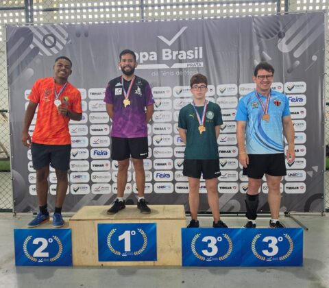 Imagem do post Bahia domina Copa Brasil de Tênis de Mesa e conquista 61 medalhas em Feira de Santana