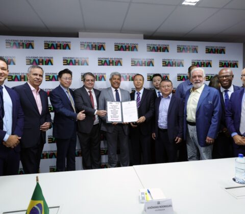 Imagem do post Jerônimo autoriza início das obras em terra da Ponte Salvador-Itaparica e celebra: “Marco histórico”