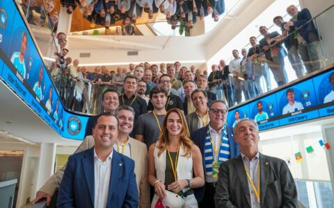 Imagem do post Fábio Mota se reúne com dirigentes da MLS e NFL e abre portas para o Vitória nos EUA