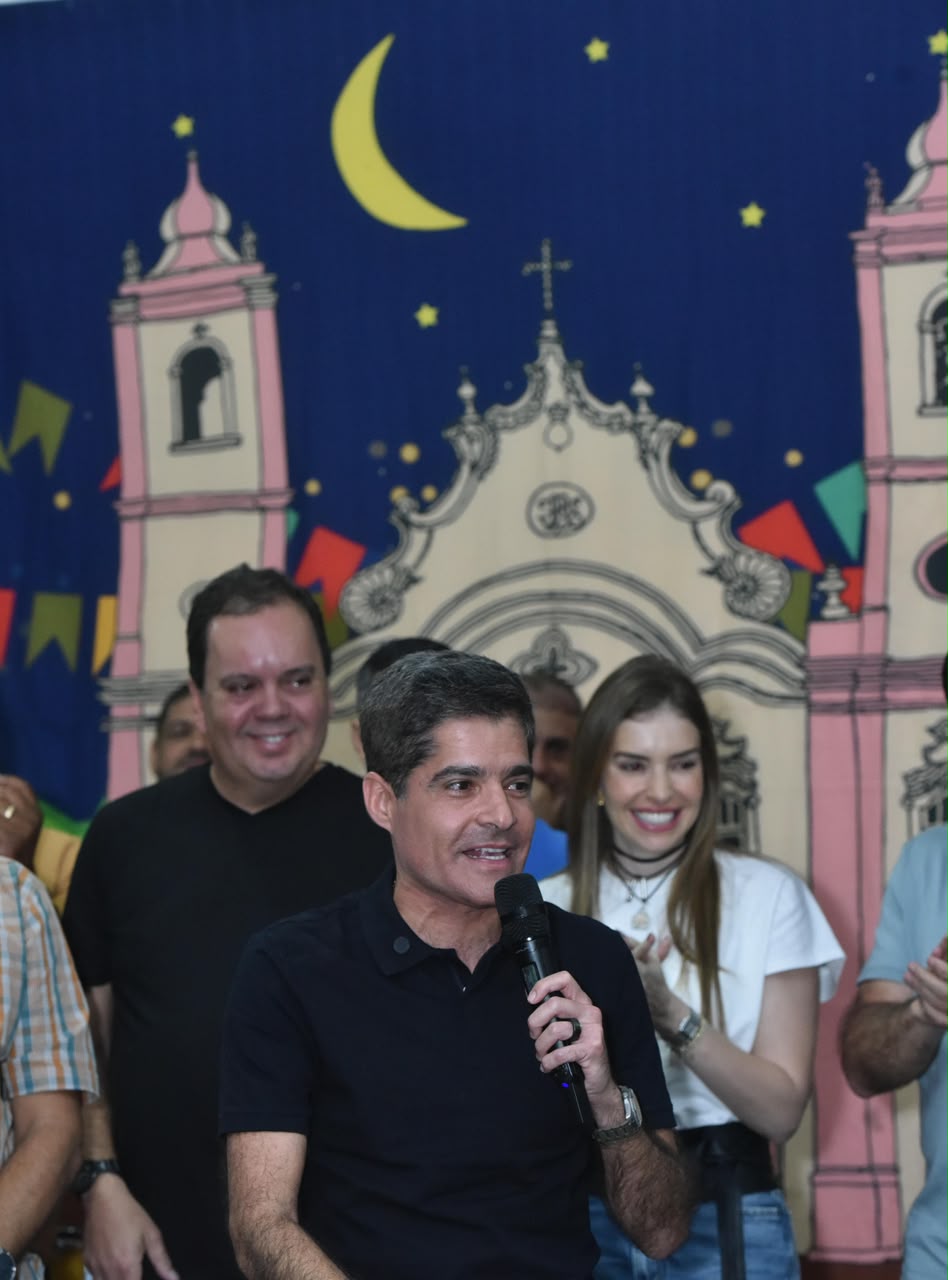 Em Senhor do Bonfim, ACM Neto destaca força do São João e faz aceno ao futuro da Bahia
