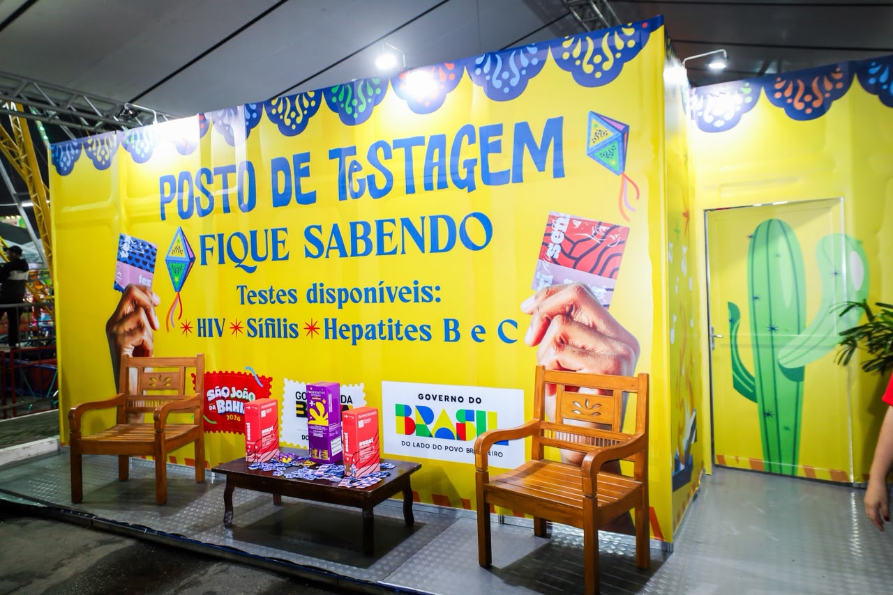 Camaforró tem posto médico, ambulâncias e mais de 700 testes rápidos no primeiro dia
