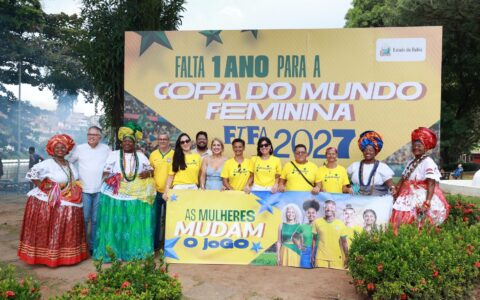 Imagem do post Bahia inicia contagem regressiva para a Copa do Mundo Feminina 2027