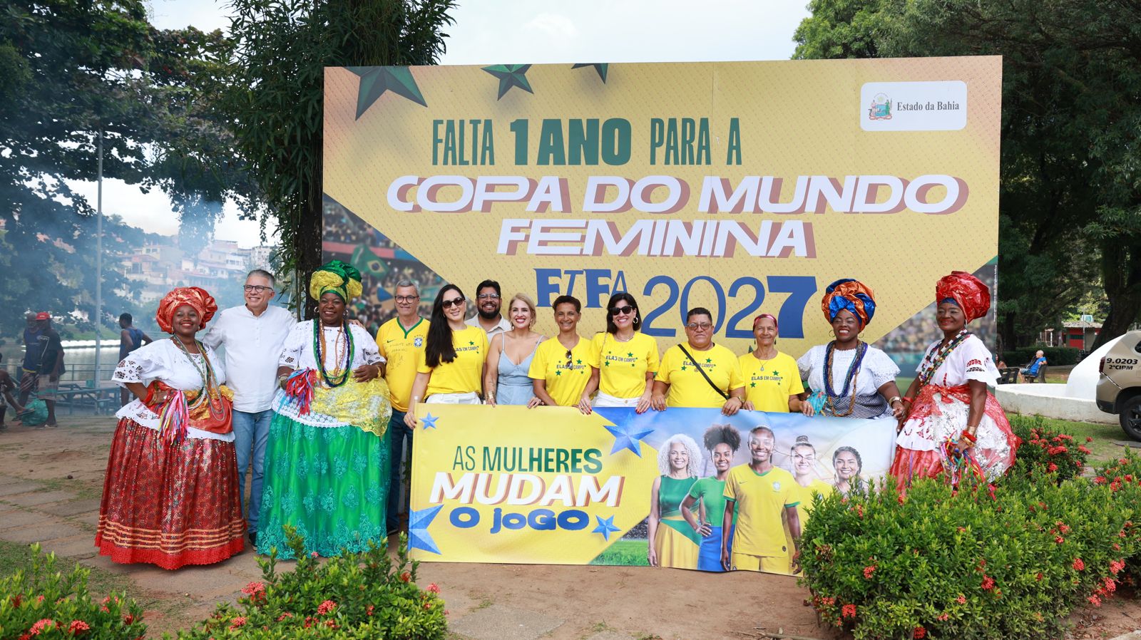 Bahia inicia contagem regressiva para a Copa do Mundo Feminina 2027