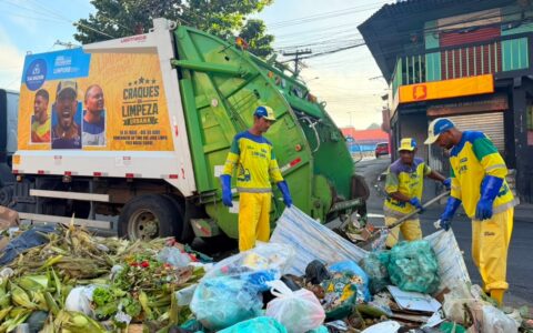 Imagem do post Limpurb intensifica limpeza urbana em Salvador após paralisação dos garis