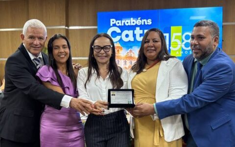 Imagem do post Ivoneide Caetano recebe Título de Cidadã de Catu e destaca investimentos no município