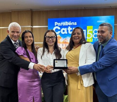 Imagem do post Ivoneide Caetano recebe Título de Cidadã de Catu e destaca investimentos no município