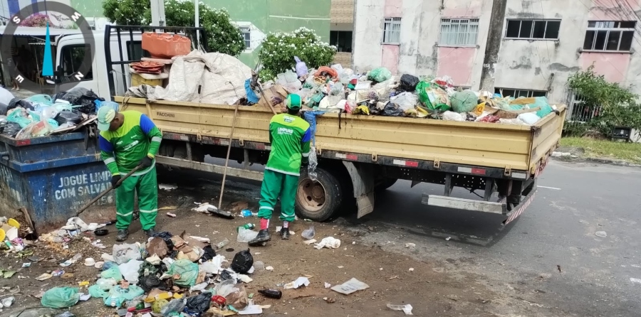Limpurb aplica plano de contingência para normalizar coleta de lixo em Salvador