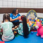 Espaço Kids no Pedrão de Lauro garante tranquilidade para ambulantes e catadores