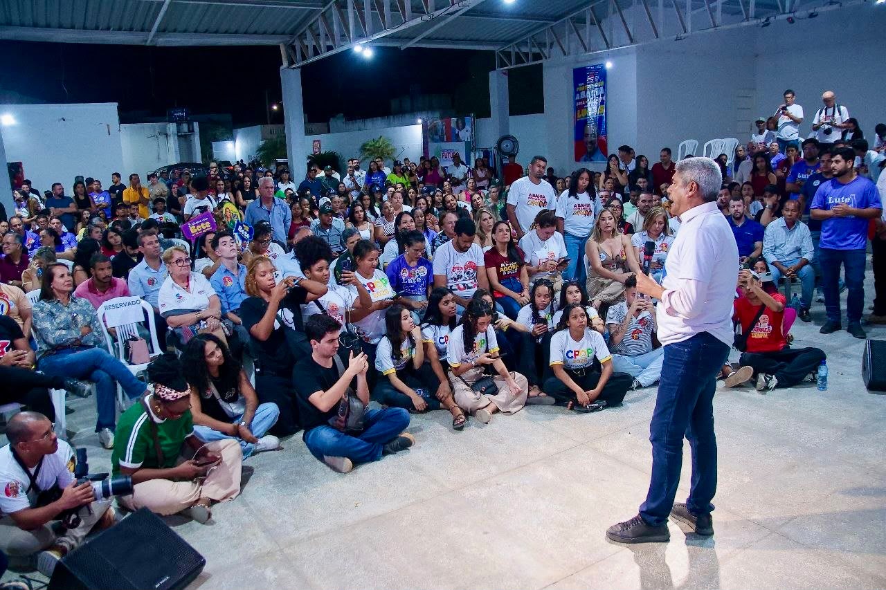 Jerônimo promete mais oportunidades para jovens em ato do PGP na Bahia