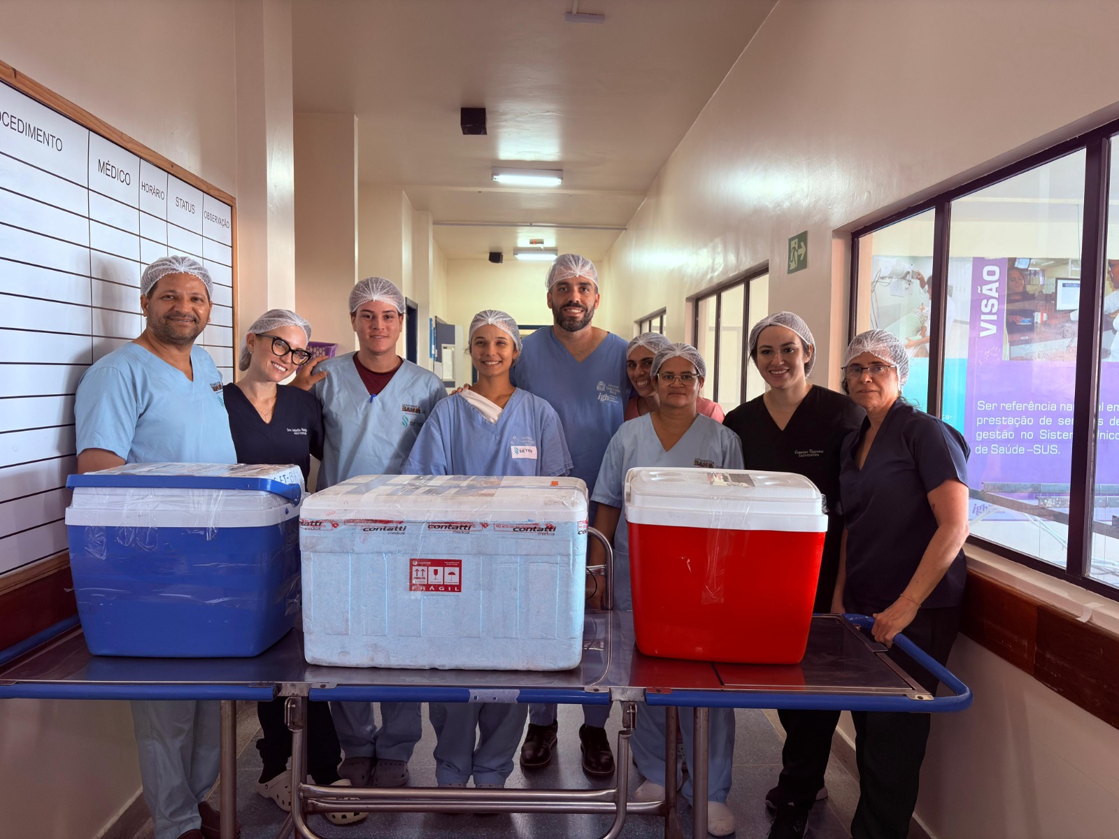 Hospital Regional de Porto Seguro realiza primeira captação de múltiplos órgãos sob nova gestão