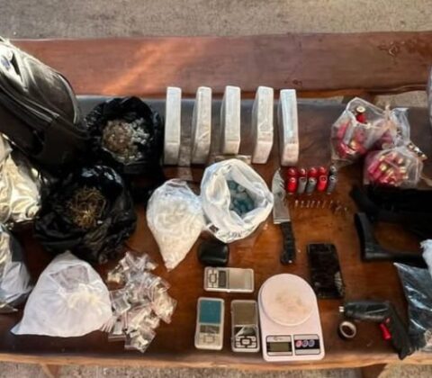 Imagem do post Paripe: Operação da PM apreende drogas e mais de 100 munições