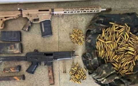 Imagem do post Katiara na mira: Operação da PM apreende fuzil, submetralhadora e arsenal de munições